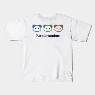 Pandamonium Kids T-Shirt